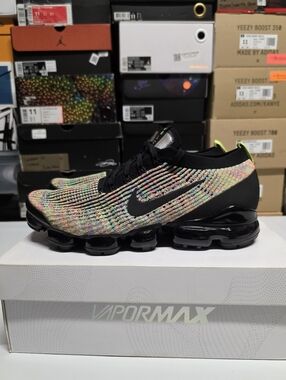 Nike Air VaporMax Flyknit 3 Multi-Color/Black Men's Sneaker AJ6900-006